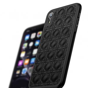 iPhone Xs Max-037 TOTU Joya Series Leather Version Back Case Cover